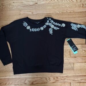 New Broadway Studded Pearl Sweater